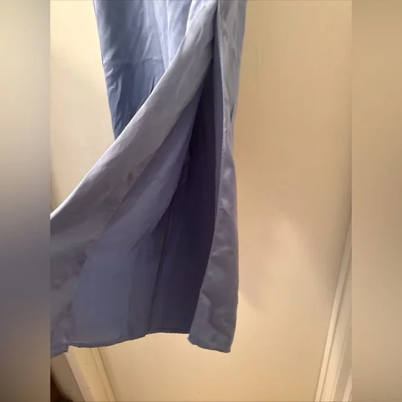 lunya good in bed blue silk pj pants sz s - Picture 4 of 9